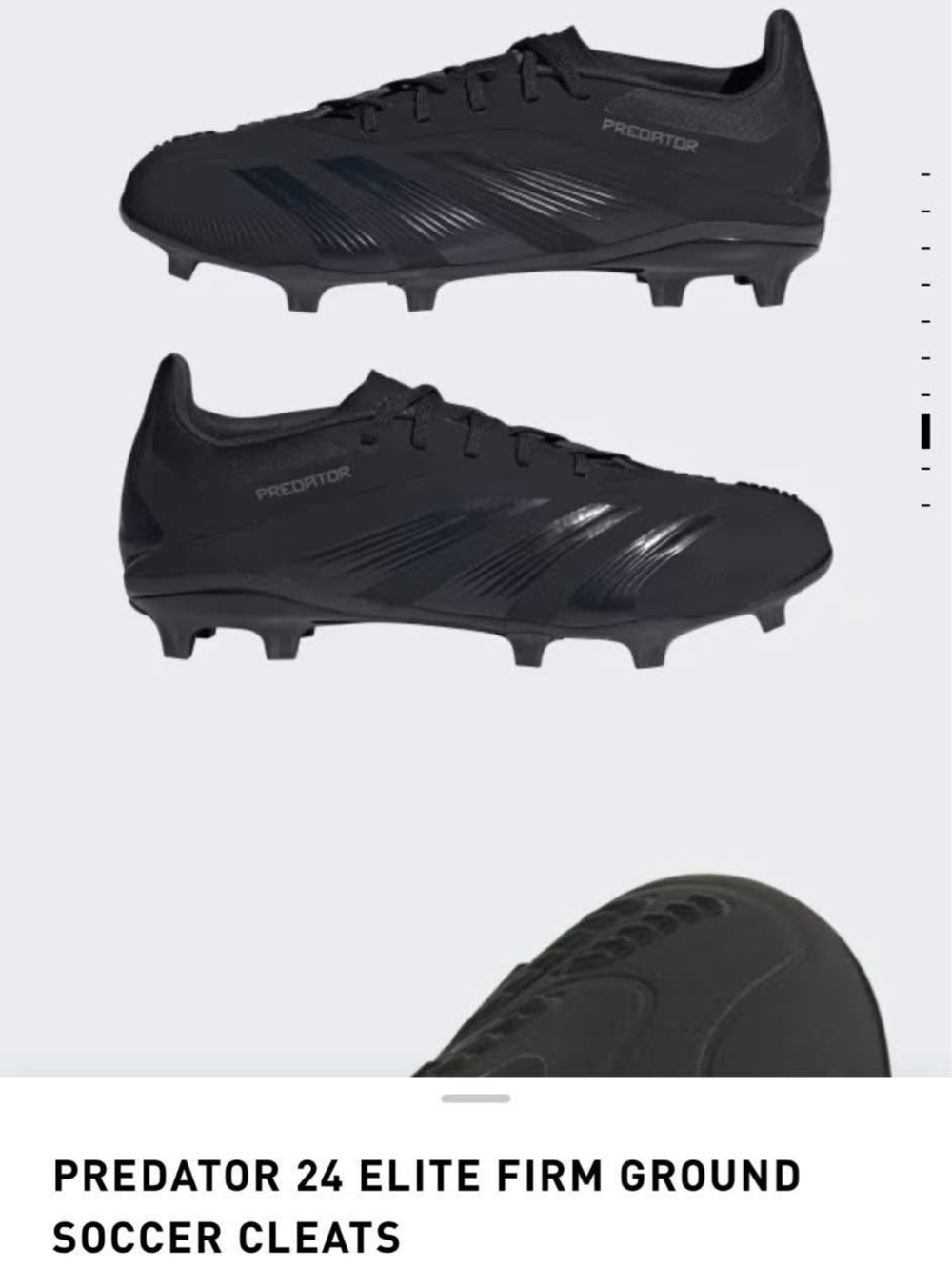 Adidas Predator Soccer Cleats -6.5 - Picture 6 of 6